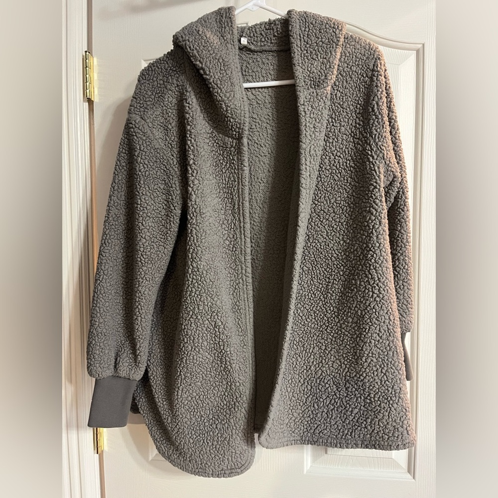 Sherpa cardigan